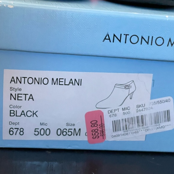 Antonio Melani Black Booties - Picture 3 of 4